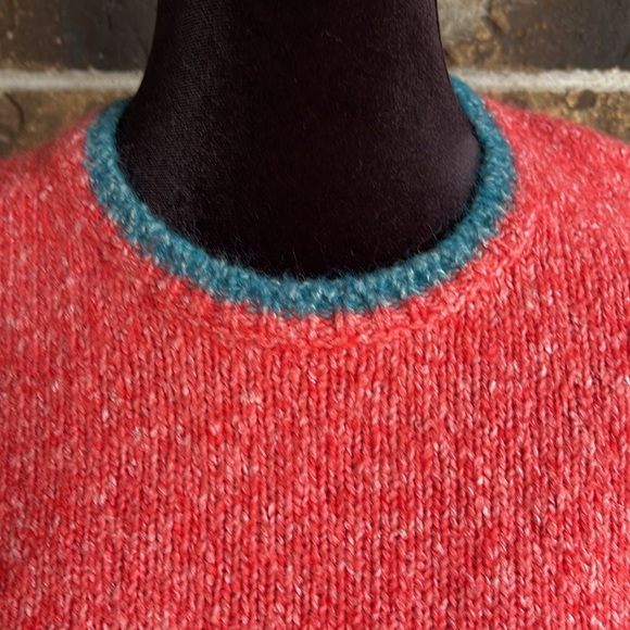 BROOKS BROTHERS Wool-Cotton Blend Tipped Sweater - Picture 4 of 7